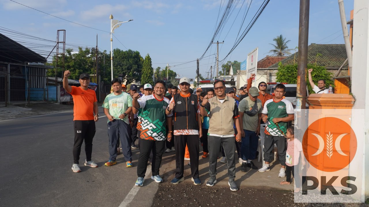 Fun Sport Kader PKS Kota Banjar, Dorong Kebugaran dan Pemberdayaan UMKM