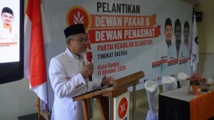 Pelantikan Susulan Dewan Pakar dan Dewan Penasihat, KH Asep Ibrahim Titip 4 Pesan Penting untuk PKS Kota Banjar